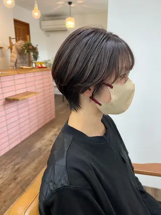 ショート Strawberry所属・原田 志保のヘアスタイル