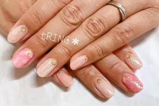 ネイル tRING＊ しいの木台のネイルデザイン