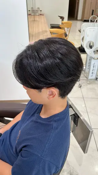 パーマ メンズ 【メンズパーマ✨️ フェザーパーマ】岩城のヘアスタイル