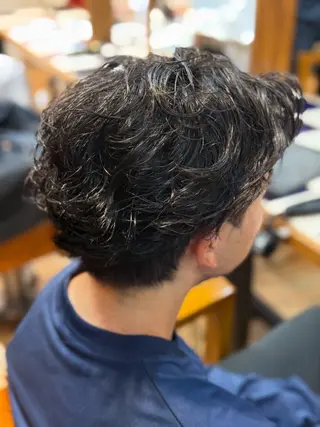 ショート パーマ ヘアアレンジ レイヤー/髪質改善/ 北 啓吾のヘアスタイル