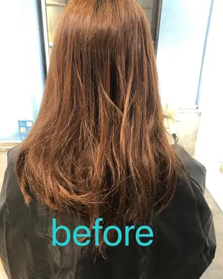 ミディアム 志木駅1分☆髪質改善 ミニモ限定特別割引✨のヘアスタイル