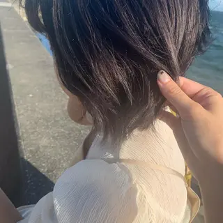 カラー 🍪ﾖｼｲﾊﾙﾈ🍪 ﾗﾍﾞﾝﾀﾞｰｶﾗｰのヘアスタイル