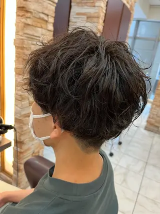 パーマ 野々山 直貴のヘアスタイル