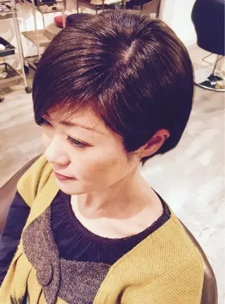 ショート カノンバイフラミューム所属・ショートは任せて ミヤザキのヘアスタイル