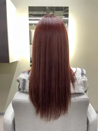 ロング カラー 髪質改善/艶カラー/ 縮毛矯正🫟ダイキのヘアスタイル