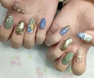 ネイル Kame_ nail🐢💕のネイルデザイン