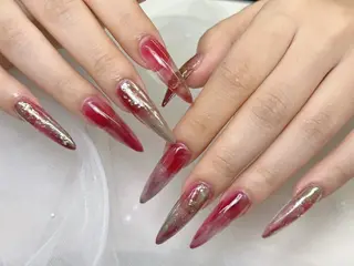 ネイル lucky nail 歌舞伎町のネイルデザイン