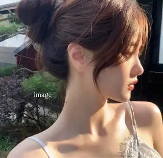 ロング 𝗄𝖺𝗇𝗈 / 王道モテヘア🖤のヘアスタイル