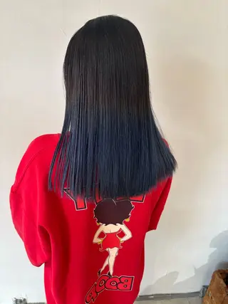 セミロング カラー 鈴木 美紅のヘアスタイル