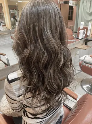 ミディアム カラー 増子 幹樹のヘアスタイル