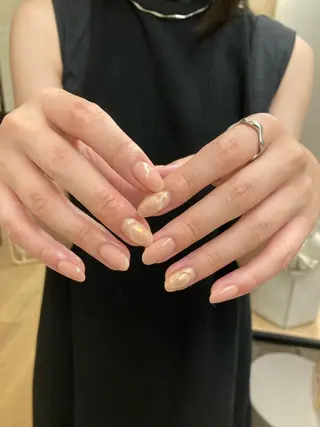 ネイル 𓂃toi. 儚げnuanceのネイルデザイン