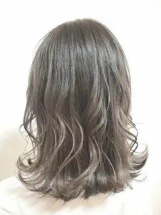 セミロング カラー 【髪質改善/縮毛矯正 】Yosukeのヘアスタイル