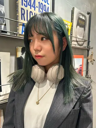 ロング カラー デザイン/アレンジ ❤︎イシイレイのヘアスタイル