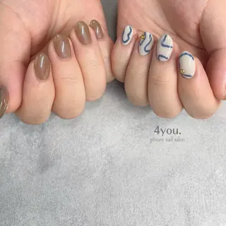 ネイル nail salon ４ｙｏｕ．のネイルデザイン