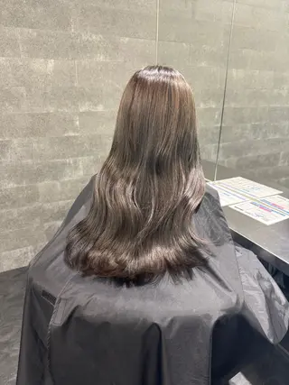 カラー SKNOW所属・艶カラー🤍/ 韓国ヘア🎀めいのヘアスタイル