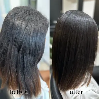 ミディアム 飯泉 春乃のヘアスタイル