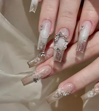 ネイル 長さだし専門店 M2　rikaのネイルデザイン