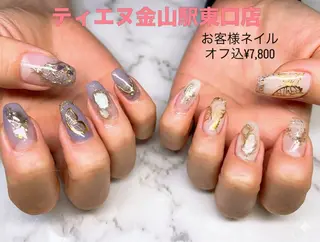ネイル ティーエヌ 金山駅東口店のネイルデザイン