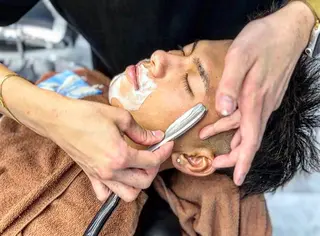 ショート 天王寺で1番人気の フェード師/大野尋哉のヘアスタイル