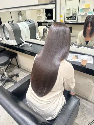 ロング Apa kabar  鳳店所属・Apa kabar 鳳店　吉田裕のヘアスタイル