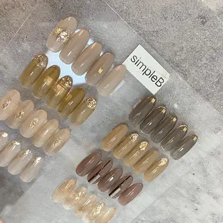 ネイル Ray. ちゅるん系ニュアンスのネイルデザイン