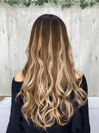 ミディアム カラー ヘアアレンジ PSY【サイ】所属・PSY【サイ】 /池袋/RYUSEIのヘアスタイル