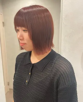 ショート カラー Lita. hairdesign所属・kako ／透明感カラー🤍のヘアスタイル