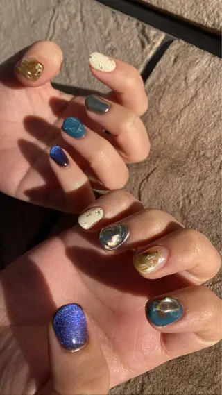 ネイル nailsalon　hue所属・小山 羽奈のネイルデザイン