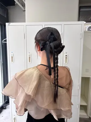 セミロング GrandLink 福本梓のヘアスタイル