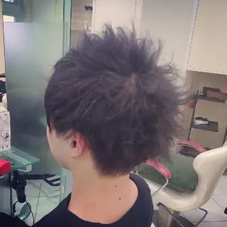 ショート ヘアアレンジ メンズ 🐺デザインウルフ / 一ノ瀬 凌🐺のヘアスタイル