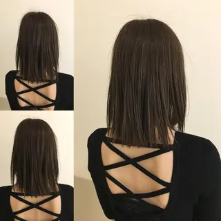 ミディアム カラー 中村 侑弘のヘアスタイル