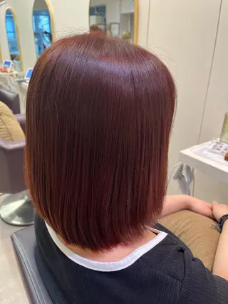 ミディアム mEg hair creation 新川崎所属・カラー/塚原里沙 川崎のヘアスタイル