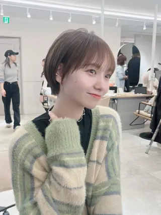 ショート 似合わせのプロ🌿 ショート/銀座/れんのヘアスタイル