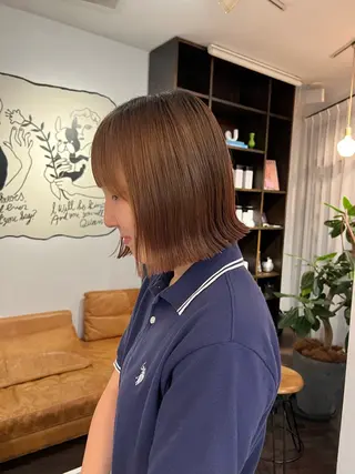 ミディアム カットモデル募集 hiyo🐣🫧のヘアスタイル