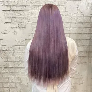 ロング カラー 🎀韓国系ハイトーン カラーYoko🎀のヘアスタイル