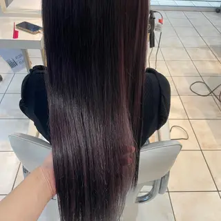 ロング カラー ブリーチ/ヘアセット 【𝙍𝙞𝙣𝙤】のヘアスタイル