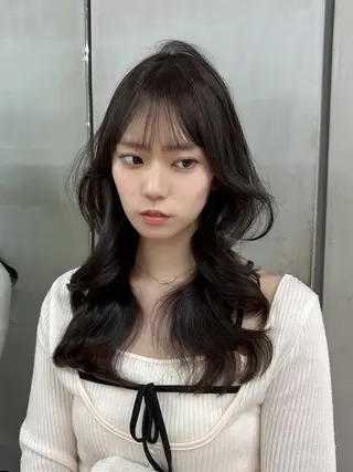 ミディアム カラー 【美髪矯正】 吉村　清志のヘアスタイル