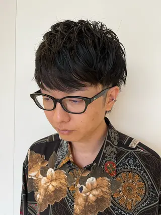 メンズ 角田 琉希也のヘアスタイル