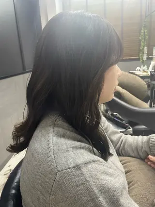 ロング カラー 井手 伸哉のヘアスタイル