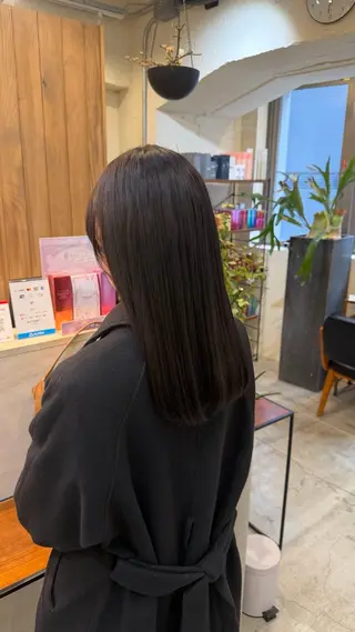 ロング Belle所属・透明感カラー/ 新宿駅東口/ユズキのヘアスタイル