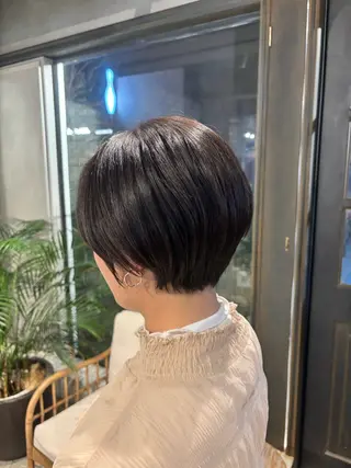ショート 西 柚のヘアスタイル