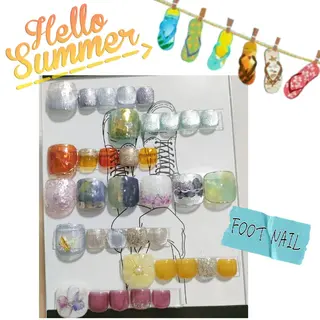 ネイル Nail Salon   AO✳Emiのネイルデザイン