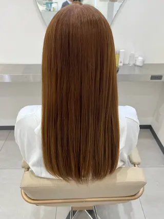 ロング カラー N°Elune みゆきのヘアスタイル