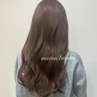 ロング カラー 透明感カラー／ 艶感カラー／RAMUのヘアスタイル