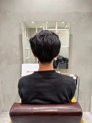 メンズ 新宿 /髪質改善/ 縮毛矯正/ヒュウガのヘアスタイル