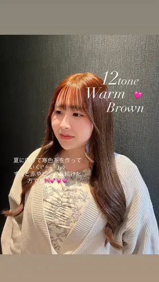 カラー 生活に馴染む デザイン/鏡ゆうかのヘアスタイル