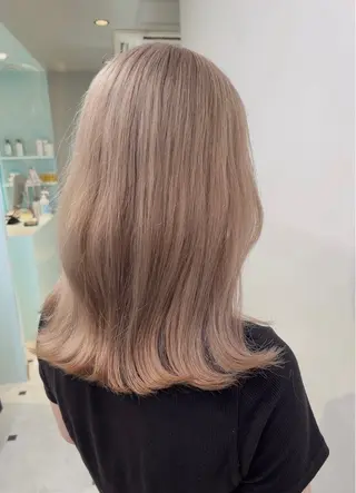 ミディアム ケアブリーチ🌟 ♢WATARU♢のヘアスタイル