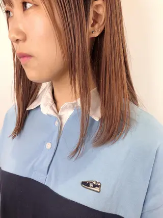 ミディアム カラー 関 京磨のヘアスタイル