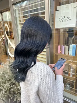 セミロング 🪄あべいくみ パーマ／メンズ🌿のヘアスタイル