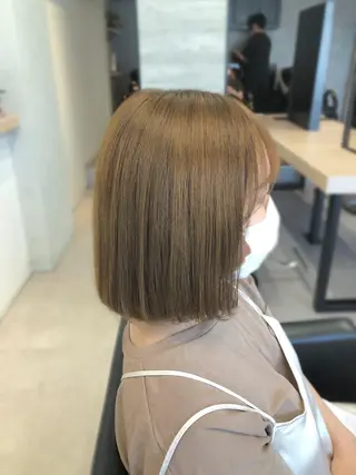 ショート カラー 🪞個室サロン/韓国 艶髪/keito🪞のヘアスタイル
